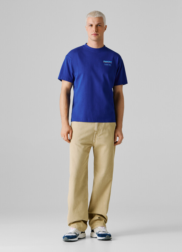 RELAXED FIT BACK PRINT T-SHIRT