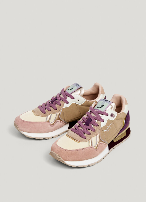 RETRO RUNNING TRAINERS - BRIT