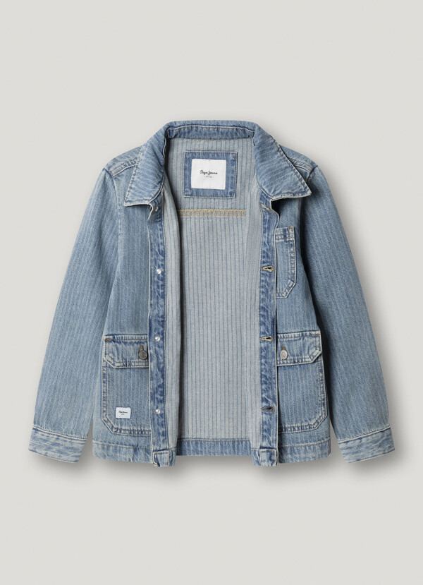 RELAXED FIT DENIM JACKET