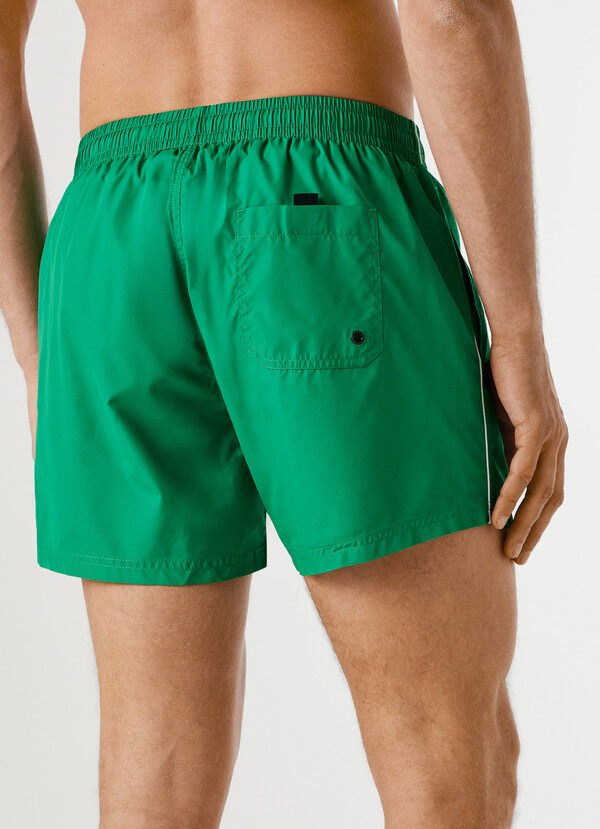 PRINTED LOGO SWIM SHORTS