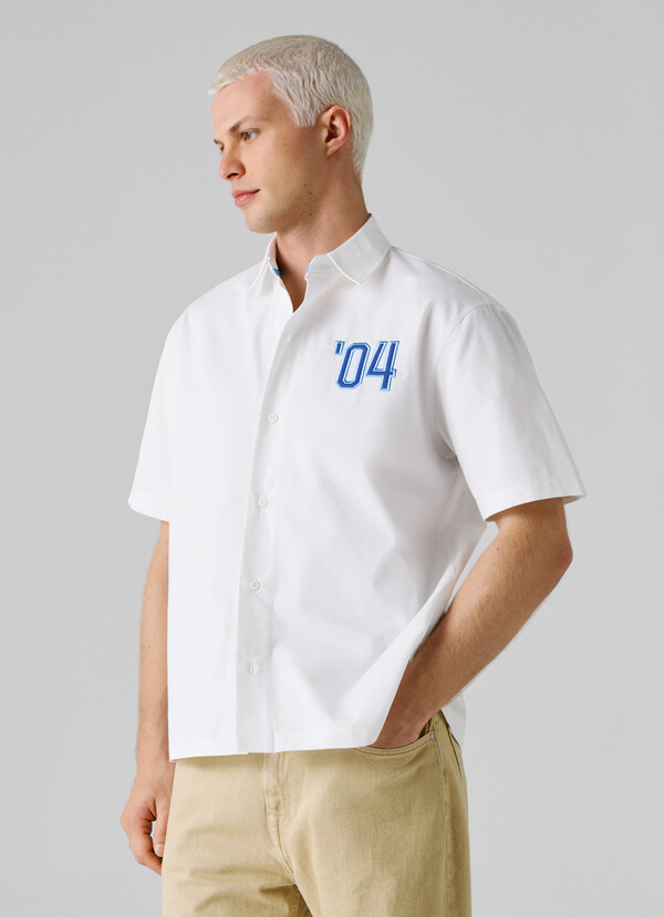 OVERSIZED FIT TWILL SHIRT