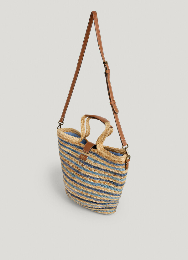 SHOPPER BAG IN JUTE