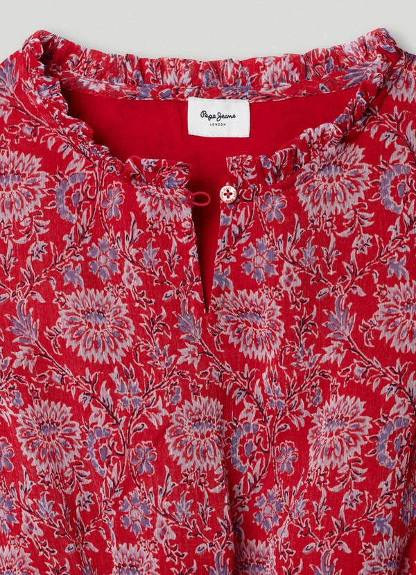 FLORAL PRINT MINI DRESS