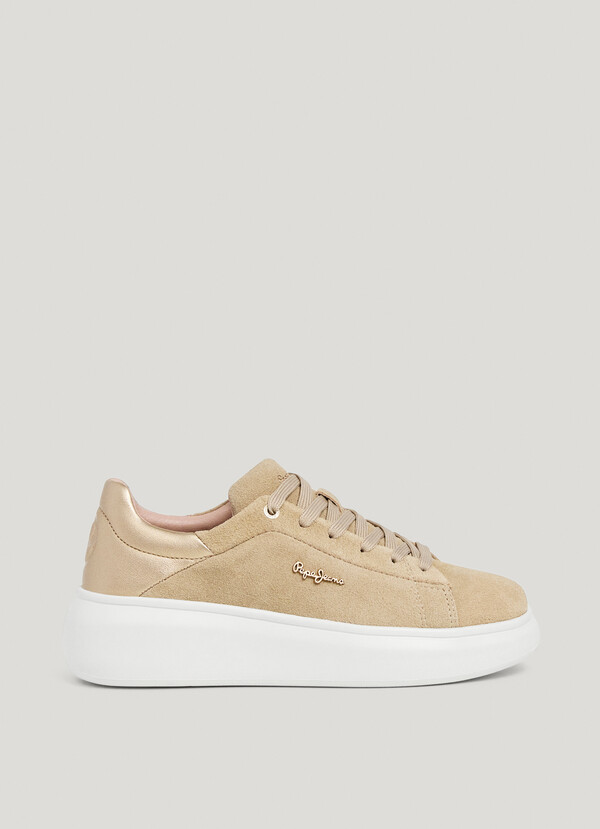 YARA -  ZAPATILLAS ANTE SUELA CUPSOLE 
