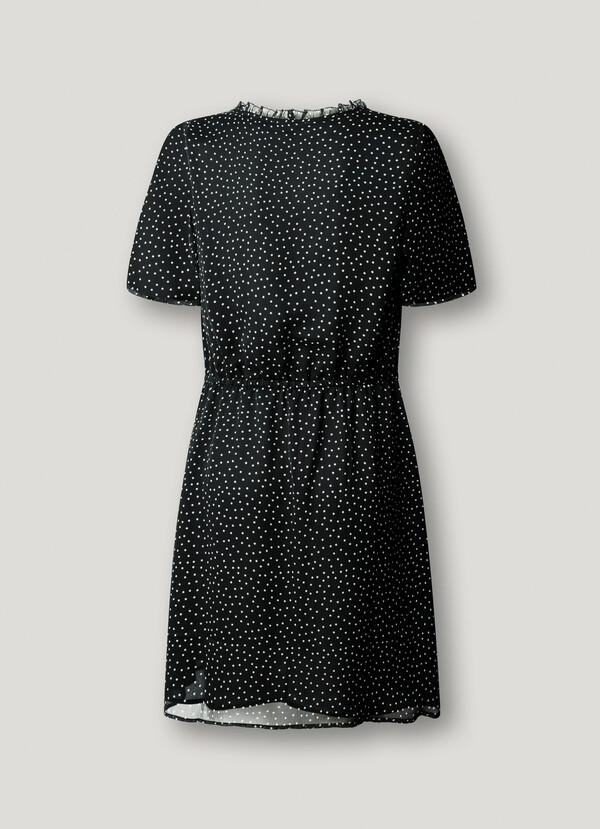 POLKA DOT MINI DRESS