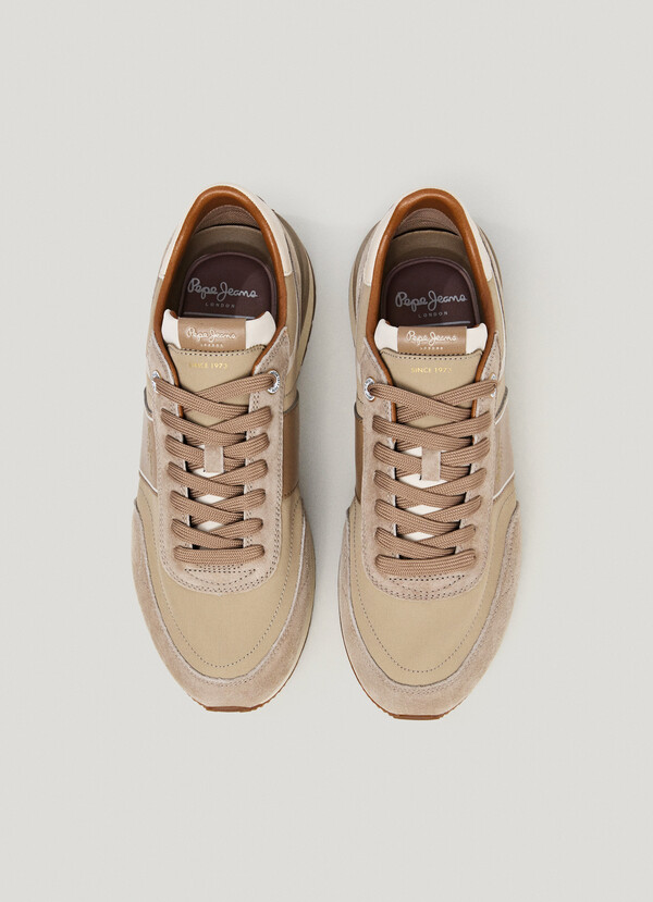 TRAINERS WITH SUEDE DETAILS - BUSTER