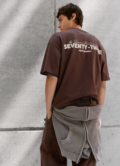 BOXY FIT BACK PRINT T-SHIRT