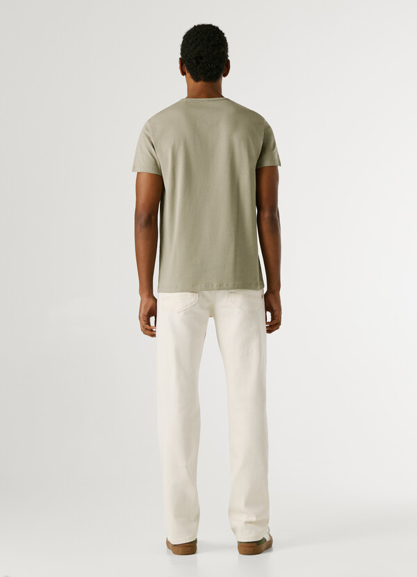 SLIM FIT LOGO PRINT T-SHIRT