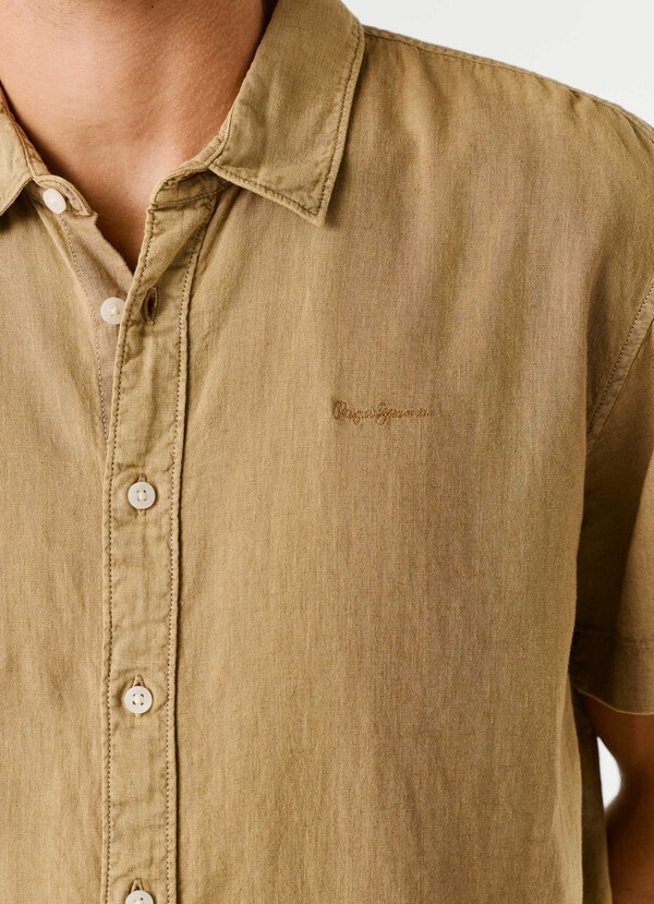 GARMENT DYED SHIRT