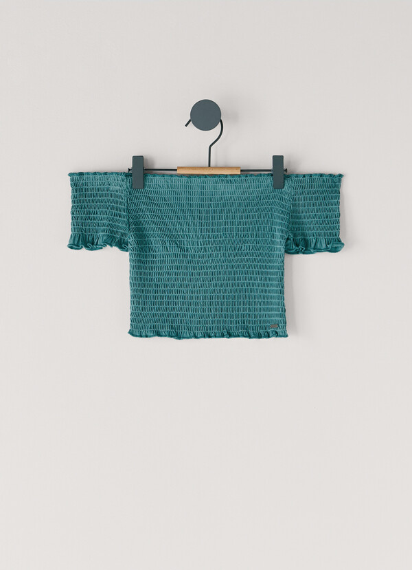 TOP CON SPALLE SCOPERTE