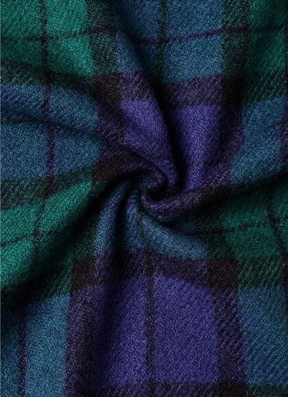 PLAID PRINT SCARF