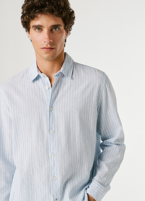REGULAR FIT STRIPED SHIRT