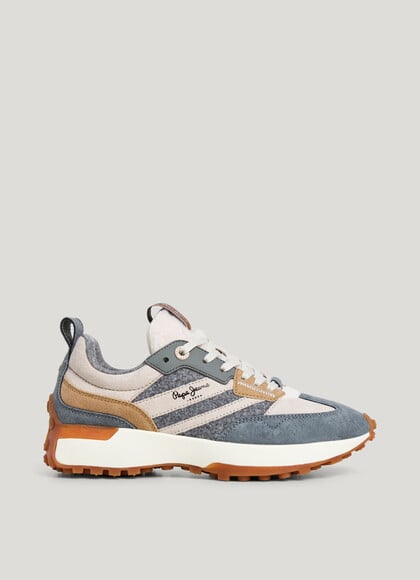 LUCKY - TRAINERS WITH BORG DETAILS