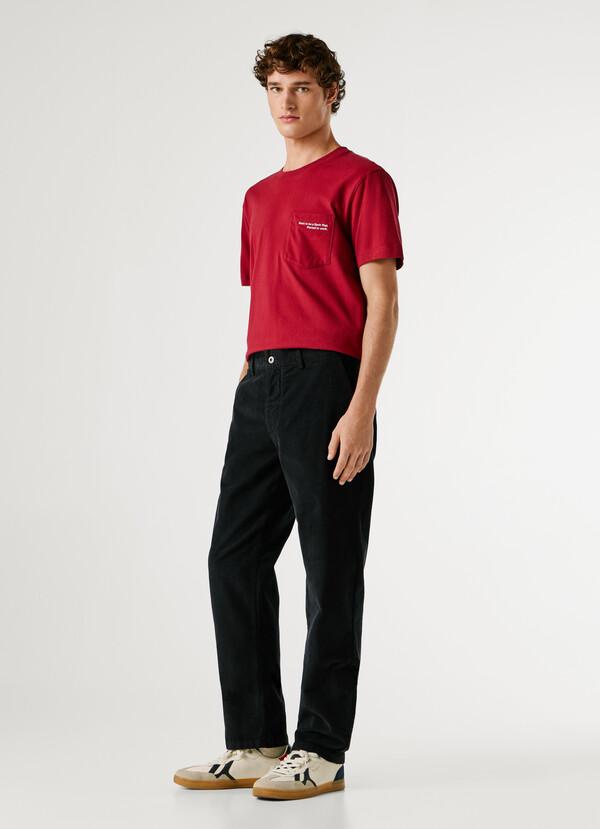 REGULAR FIT CHINO TROUSERS