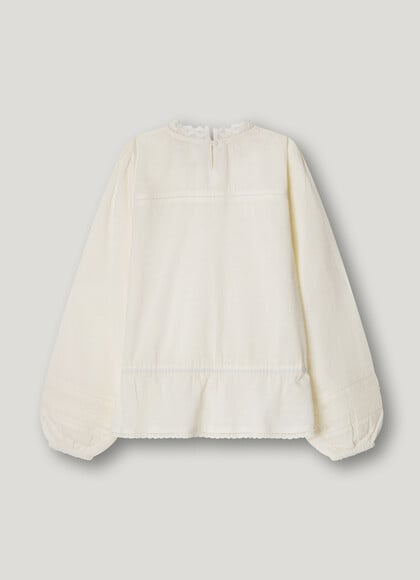 EMBROIDERED DETAILS BLOUSE