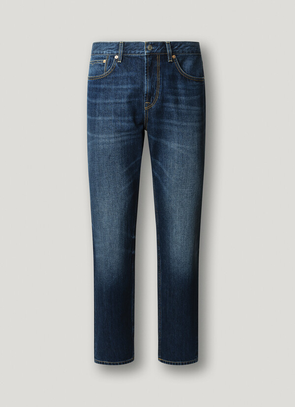 BYRON- STRAIGHT FIT MID-RISE JEANS
