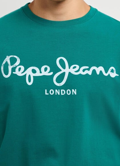 SLIM FIT LOGO PRINT T-SHIRT