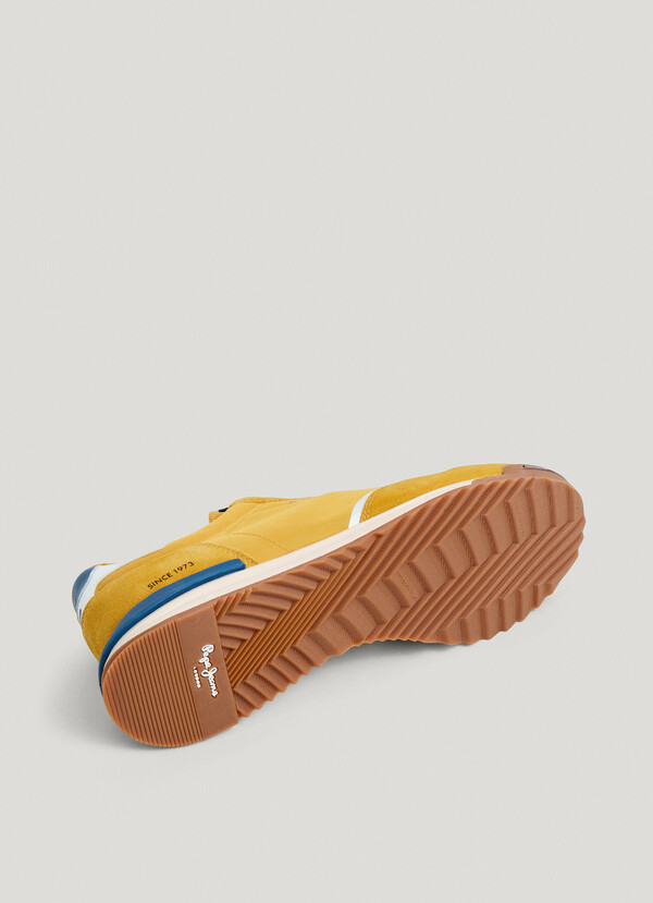 RETRO TRAINERS WITH SUEDE DETAILS - MARVIN
