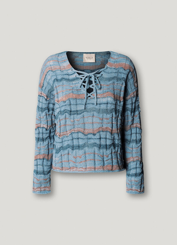 V-NECK KNIT JUMPER