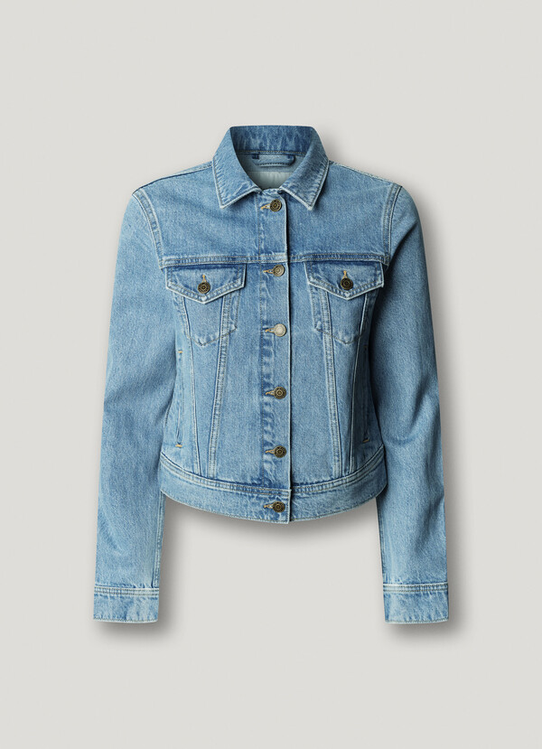 SLIM FIT DENIM JACKET