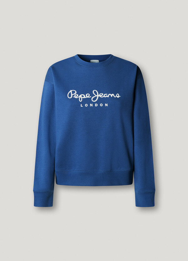 CREW NECK LOGO SWEATSHIRT