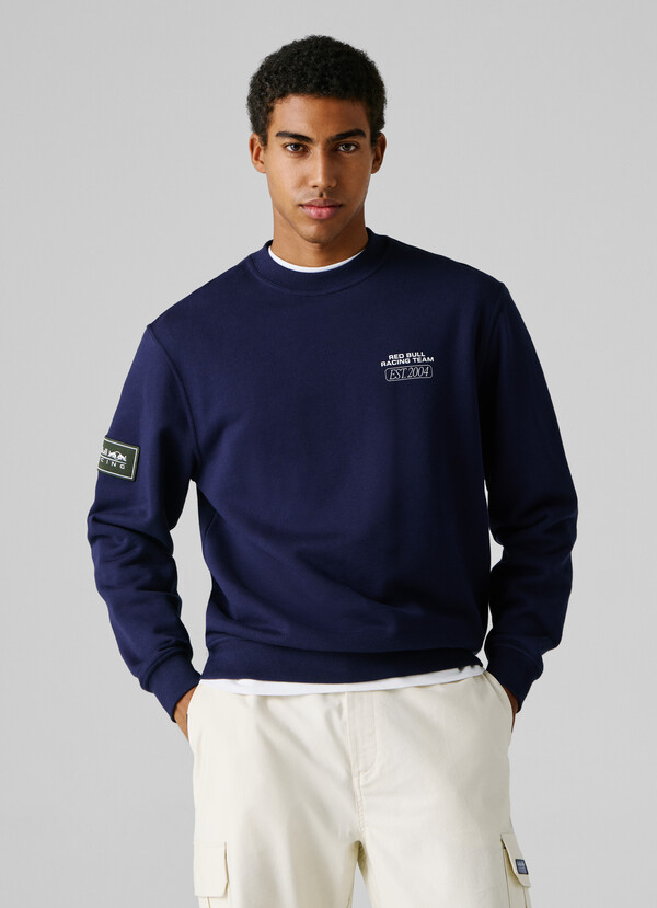 RELAXED FIT CREW NECK SWEATSHIRT