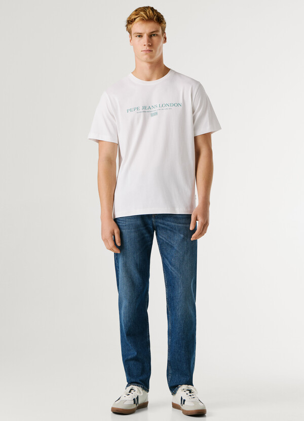 REGULAR FIT LOGO PRINT T-SHIRT
