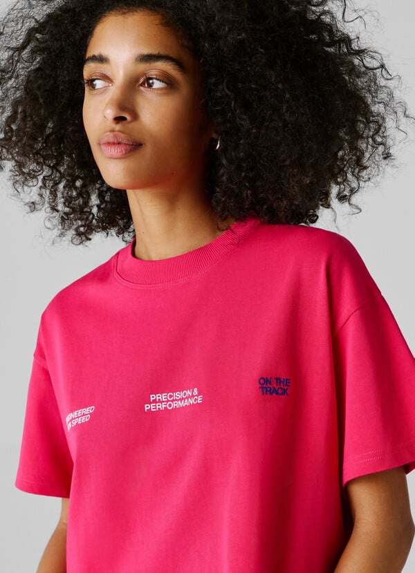 BACK PRINT LOOSE FIT T-SHIRT