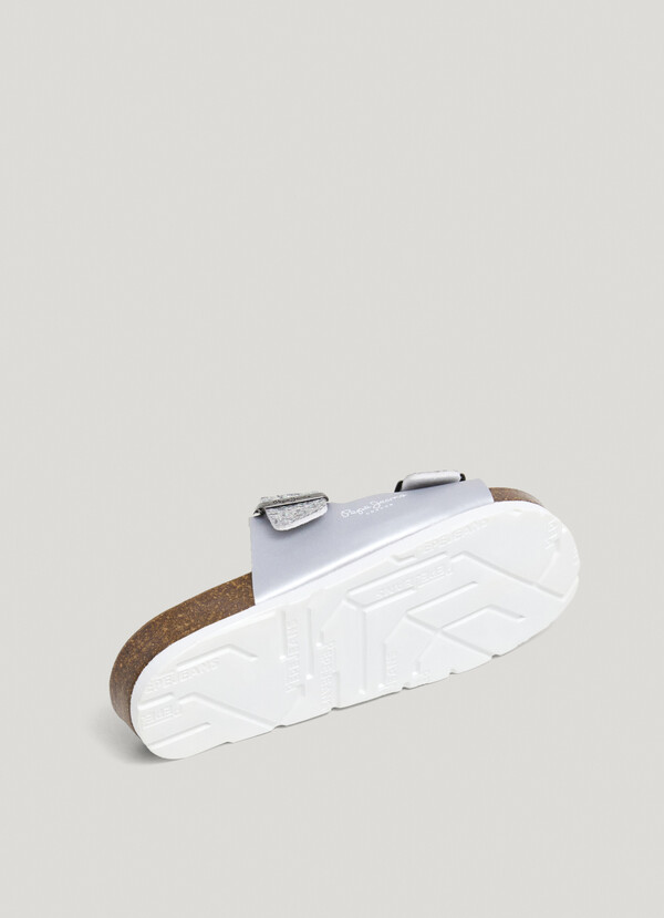 SANDALS WITH GLITTER DETAILS