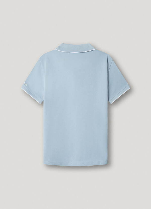 REGULAR FIT PIQU&Eacute; POLO