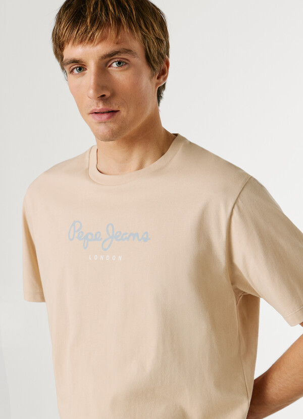 REGULAR FIT LOGO PRINT T-SHIRT