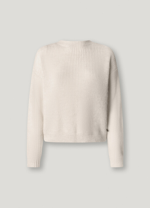 V-NECK KNIT JUMPER