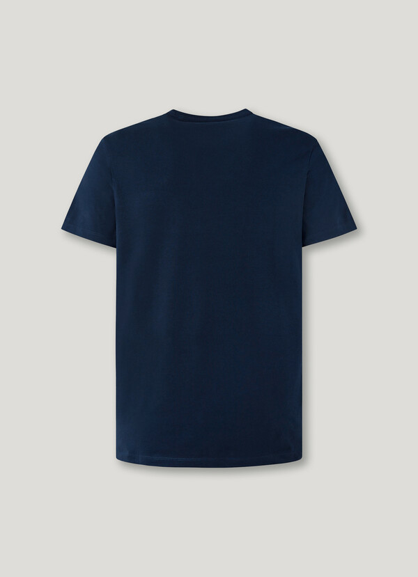 SLIM FIT LOGO PRINT T-SHIRT