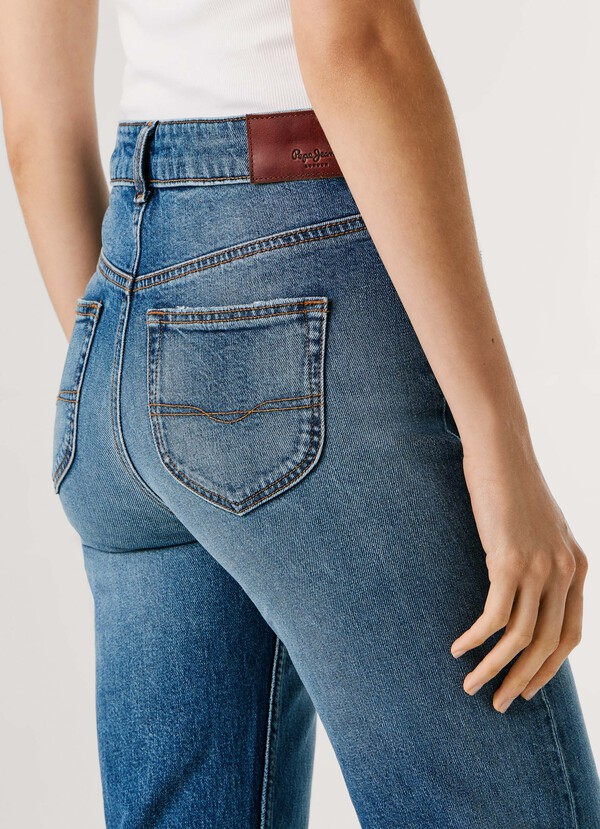 HIGH-RISE FLARE FIT JEANS - WILLA