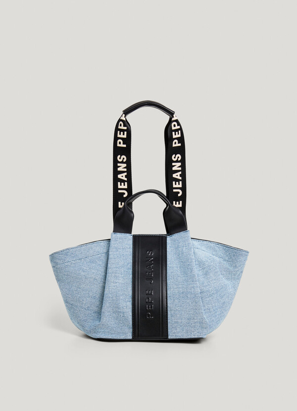 SHOPPER BAG WITH EMBOSSED LOGO