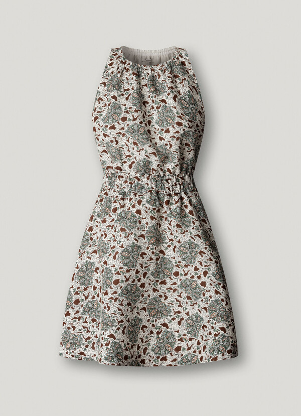 FLORAL PRINT MINI DRESS