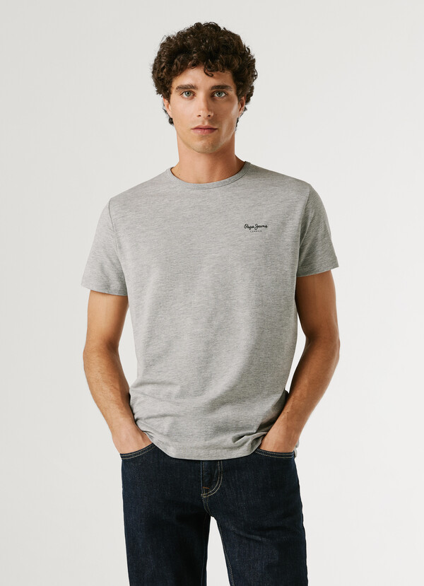 SLIM FIT LOGO PRINT T-SHIRT