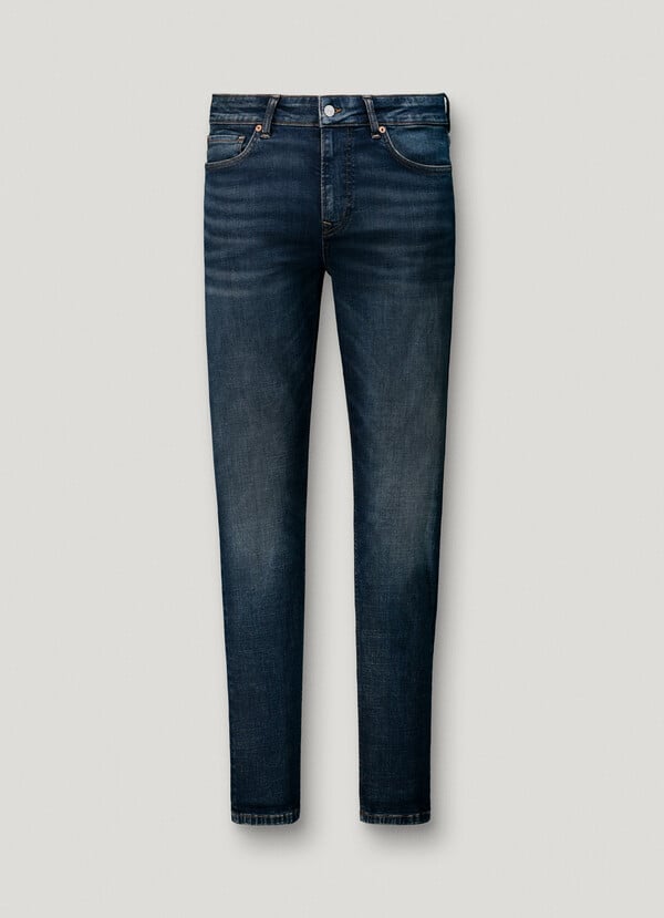 FINSBURY - SKINNY FIT MID-RISE JEANS
