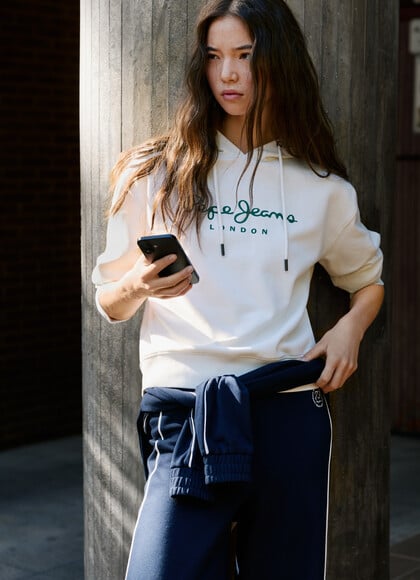 HOODIE WITH LOGO