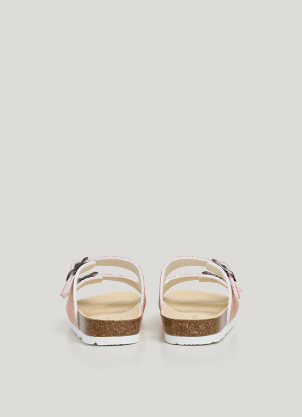 SANDALS WITH GLITTER DETAILS
