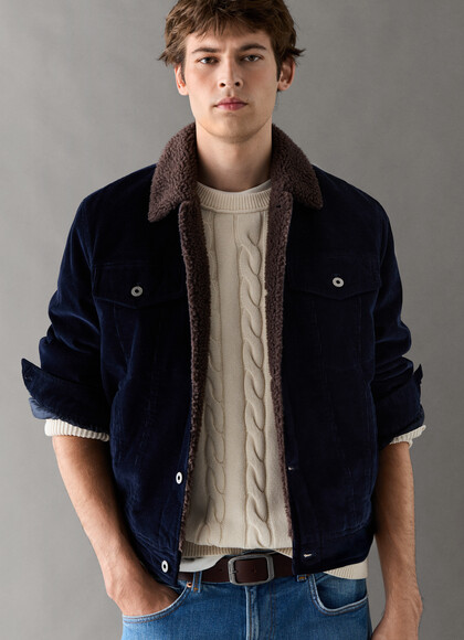 REGULAR FIT CORDUROY JACKET