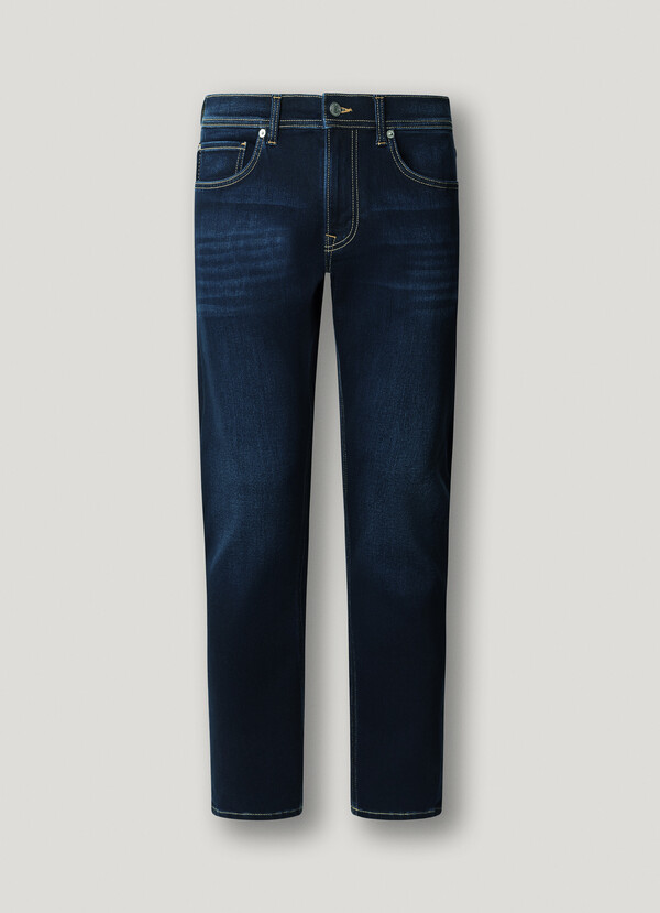 TRACK- SLIM FIT MID-RISE JEANS