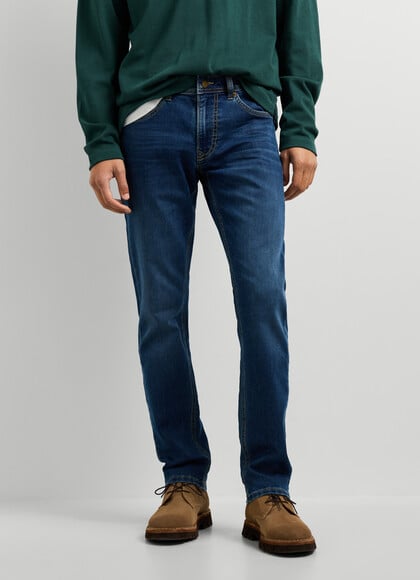 TRACK - SLIM FIT MID-RISE JEANS