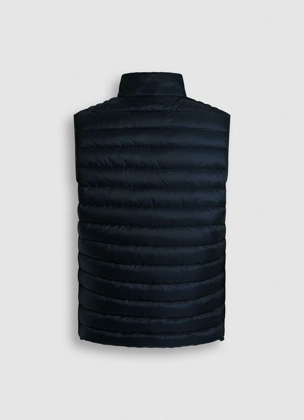 PRINTED LOGO PADDED GILET