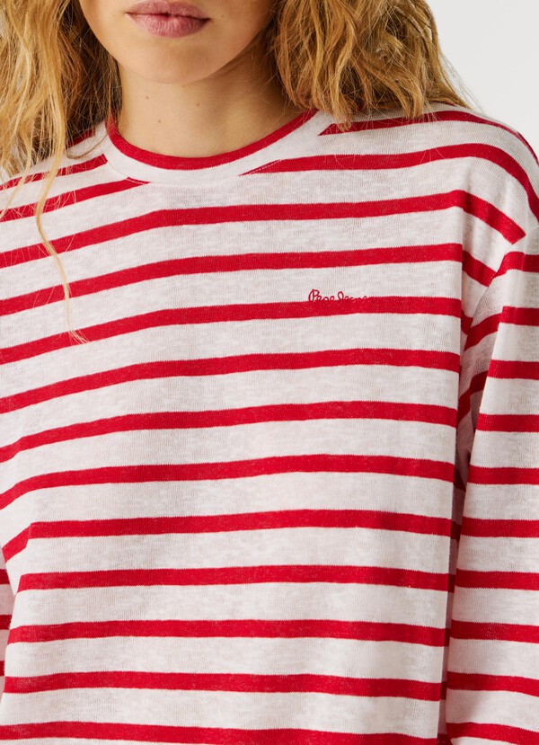 LONG SLEEVE STRIPED T-SHIRT