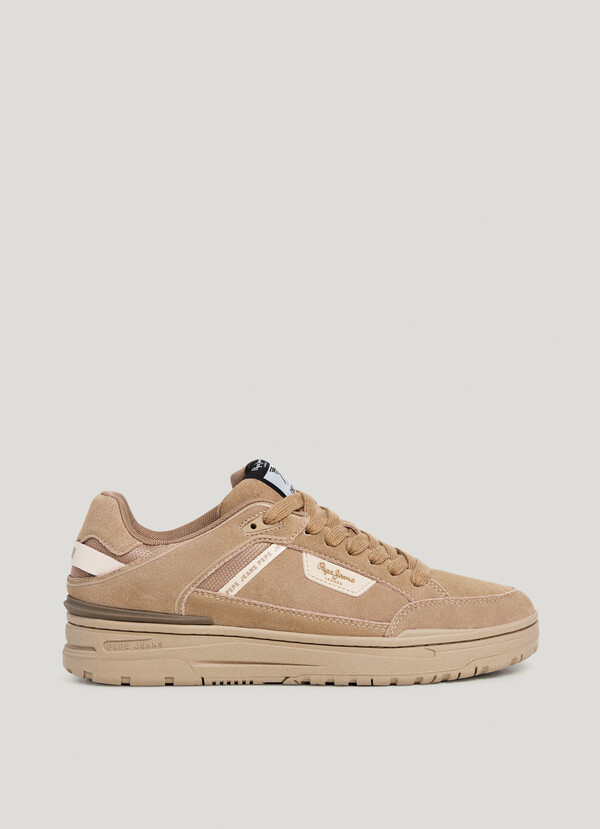 SNEAKERS IN CAMOSCIO SUOLA CUPSOLE - CHESTER