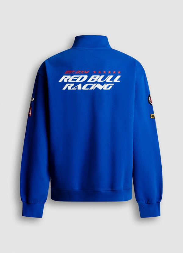 RELAXED FIT HALF-ZIP SWEATSHIRT