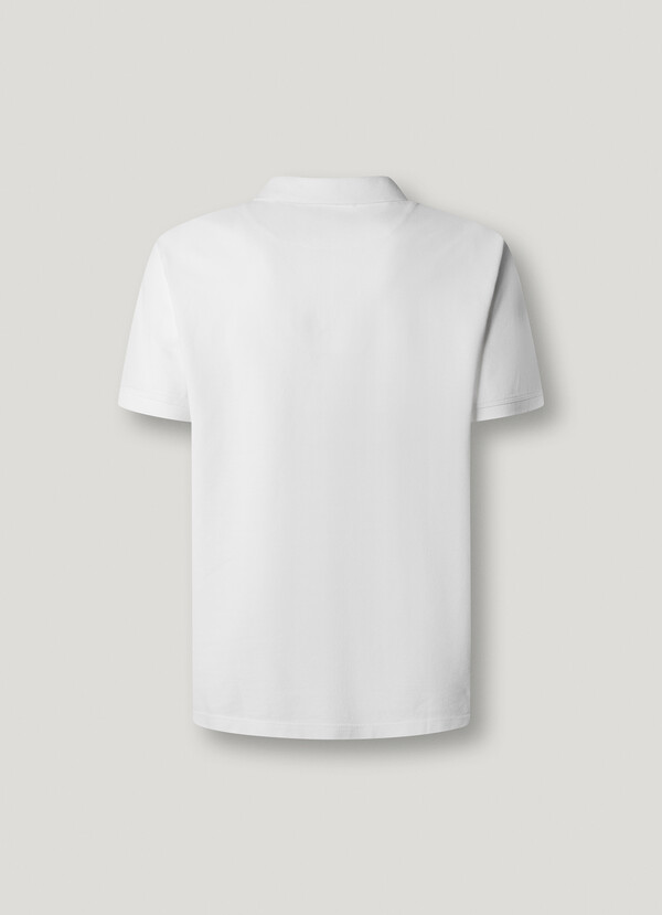 GARMENT DYED PIQUE POLO SHIRT