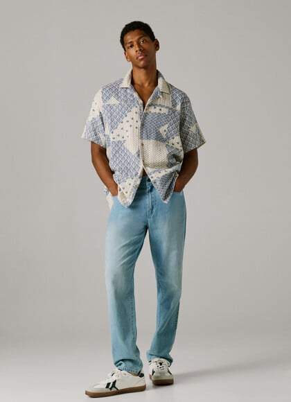 TAPER FIT LOW-RISE JEANS - CAMDEN