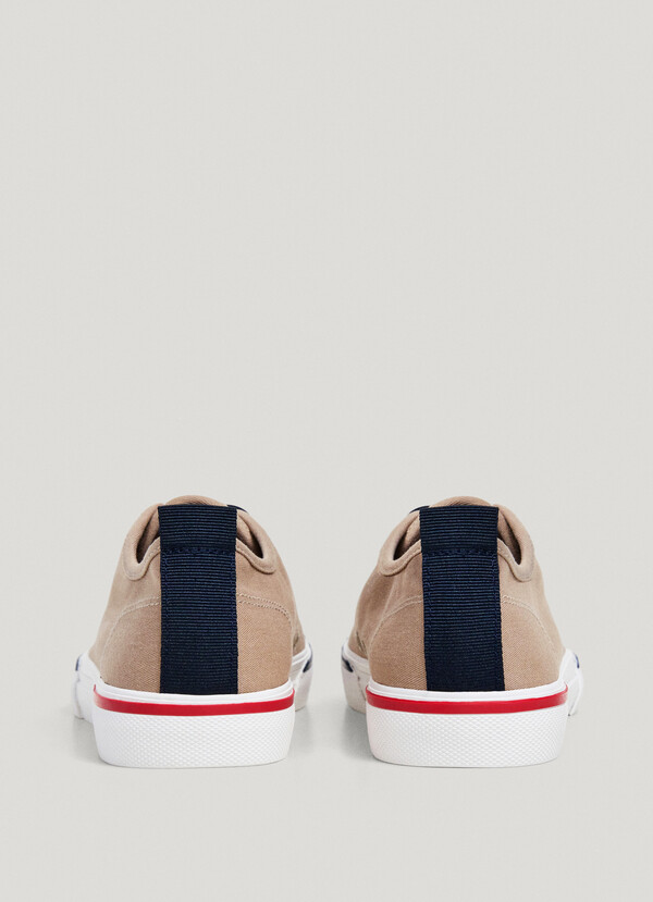 KENTON - CLASSIC CANVAS TRAINERS 